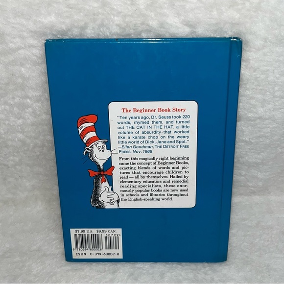 The Cat in The Hat Comes Back 1986 hardback Beginner Books - Picture 2 of 11